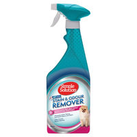 Produktbild von Simple Solution Flecken- und Geruchsentferner mit Pro-Bakterien Reinigungskraft Spring Breeze 750 ml - 750 ml