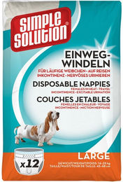 Simple Solution Hundewindeln Einweg-Windeln Größe L 36 Stück – Bild 1 von 2