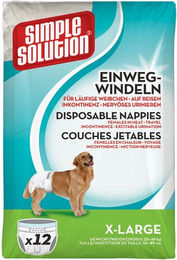 Simple Solution Hundewindeln Einweg-Windeln XL 36 Stück – Bild 1 von 1