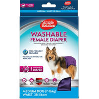 Produktbild von Simple Solution waschbare Hundewindel aus Mikrofaser Größe M waterproof