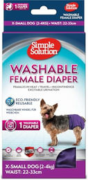 Simple Solution Waschbare Hundewindel XS wasserdicht lila - 1 Stk. – Bild 1 von 13