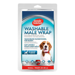 Simple Solution Waschbare Rüdenwindel für Hunde Größe S aus Mikrofaser Blau – Bild 1 von 13