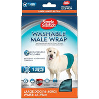 Produktbild von Simple Solution Waschbare Rüdenwindeln aus Mikrofaser für große Hunde Größe L - 1 Stk.