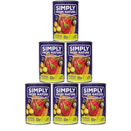 Simply From Nature Hundefutter Ziegenfleisch mit Kartoffeln Stückchen in Sauce getreidefrei 6 x 400 g - 6 x 400 g – Bild 1 von 2