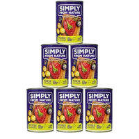 Produktbild von Simply From Nature Hundefutter Ziegenfleisch mit Kartoffeln Stückchen in Sauce getreidefrei 6 x 400 g - 6 x 400 g