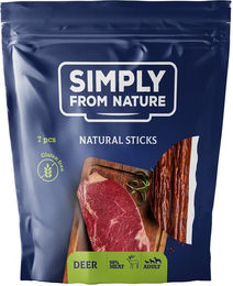 Simply from nature Hundesnack Nature Sticks mit Hirschfleisch getreidefrei 7 Stück – Bild 1 von 10