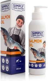 Simply from Nature Lachsöl für Hunde und Katzen mit Omega 3 und 6 zur Unterstützung von Haut und Fell 250 ml - 250 ml – Bild 1 von 11