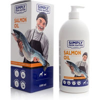 Produktbild von Simply from Nature Lachsöl zur Haut- und Fellpflege für Hunde und Katzen 1000 ml - 1000 ml