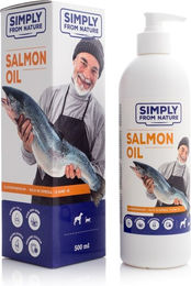 Produktbild von SIMPLY FROM NATURE Lachsöl zur Unterstützung von Haut und Fell 500 ml