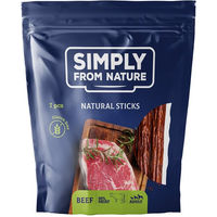 Produktbild von Simply from nature Nature Sticks mit Rind Monoprotein Trockenfleisch 200g