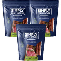 Produktbild von SIMPLY FROM NATURE Nature Sticks mit Rind Trockenfleisch 3 x 3 Stück