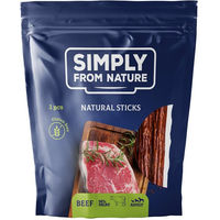 Produktbild von SIMPLY FROM NATURE Nature Sticks mit Rind Trockenfleisch für Hunde 3 Stück
