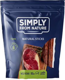 Produktbild von SIMPLY FROM NATURE Nature Sticks Wildschwein Trockenfleisch 3 Stück