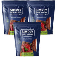 Produktbild von SIMPLY FROM NATURE Naturzigarren mit Pferdefleisch Kausnack für Hunde 3 x 3 Stück