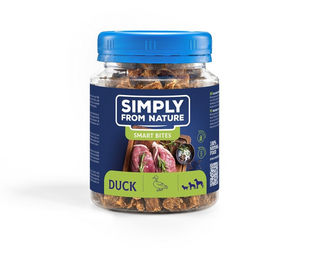 SIMPLY FROM NATURE Smart Bites Belohnungssnack mit Ente für Hunde 130 g - 130 g – Bild 1 von 1