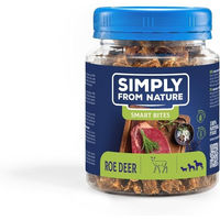 Produktbild von Simply from Nature Smart Bites Belohnungssnack mit Reh für Hunde getreidefrei und glutenfrei 130 g - 130 g