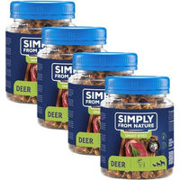 Produktbild von Simply from Nature Smart Bites Trainingssnacks Hirsch getreidefrei monoprotein für Hunde 4x130 g - 4 x 130 g