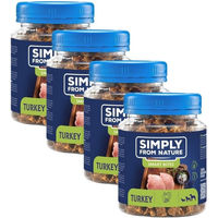 Produktbild von Simply from Nature Smart Bites Trainingssnacks Truthahn getreidefrei monoprotein für Hunde 4x130 g - 4 x 130 g