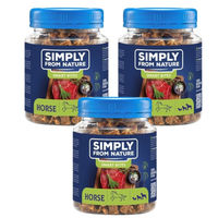 Produktbild von SIMPLY FROM NATURE Trainingssnacks Pferdefleisch getreidefrei monoprotein 3x130g - 3 x 130 g