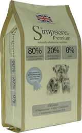 Produktbild von Simpsons Premium 80/20 Hundefutter Fisch Getreidefrei mit hohem Fleischanteil 2 x 12 kg - 2 x 12 kg