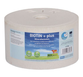 Produktbild von Sin Hellas BIOTIN + plus Mineralleckstein für Haut, Fell und Hufe 3kg