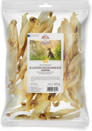 Sissi & Franz Hundesnack Kaninchenohren Monoprotein Hypoallergen 400g - 400 g – Bild 1 von 3