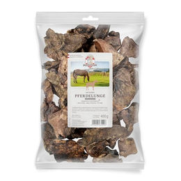 Sissi & Franz Pferdelunge Kausnack für Hunde hypoallergen und monoproteinartig 400 g - 400 g – Bild 1 von 2