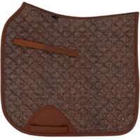 Produktbild von Sixteen Cypress Dressur Schabracke aus Tweed in Braun Vegan