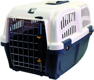 Produktbild von Skudo IATA 1 Transportbox für Hund und Katze von Martin Sellier aus Kunststoff in Grau
