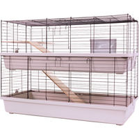 Produktbild von Skyline Kleintierkäfig Sky 120 aus Metall für Kaninchen und Meerschweinchen L 119 x B 59 x H 87 cm