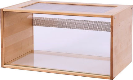 Produktbild von Skyline Nagarium Marrakesch 80 Nagerkäfig aus Holz Natur L 77 x B 47 x H 40 cm für Hamster Ratten und Mäuse