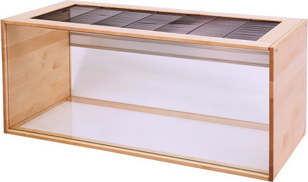 Produktbild von Skyline Nagarium Marrakesh 120 Hamsterkäfig aus Holz in Natur Braun L 115 x B 50 x H 50 cm