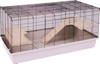 Produktbild von Skyline Nagerkäfig Speedy Gonzales 120 Grau für Hamster und Mäuse L 118 x B 58 x H 57 cm