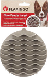Slow Feeder Einsatz KAJA Flamingo in Beige aus Silikon – Bild 1 von 1