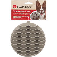 Produktbild von Slow Feeder Einsatz KAJA Flamingo in Beige aus Silikon