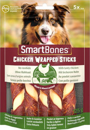 SmartBones Chicken Wrapped Sticks Hundesnack Huhn getreidefrei 125 g – Bild 1 von 8