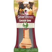 Produktbild von Smartbones Kauknochen Huhn für große Hunde ohne Farb- und Aromastoffe und ohne Konservierungsstoffe - 3 x 109 g