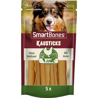 Produktbild von SmartBones Kausticks Hundesnack Huhn ohne Farb- und Aromastoffe sowie ohne Konservierungsstoffe 120g
