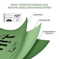 Produktbild von SMARTPAWS Hundekotbeutel biologisch abbaubar und heimkompostierbar mit Bio Beutelspender 240 Stück