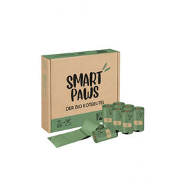 Smartpaws Hundekotbeutel Poop Kit 8 Rollen wasserdicht und biologisch abbaubar grün – Bild 1 von 1