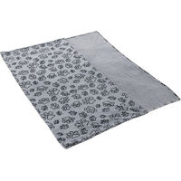 Produktbild von Smartpet Pawzzz Hundedecke aus Microfaser in Grau/Schwarz Größe L 200 x 150 cm