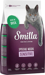 Smilla Adult getreidefreies Katzenfutter Sensitive Ente 4 kg – Bild 1 von 1