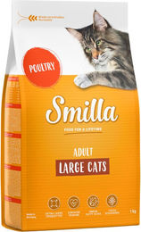 Smilla Adult Large Cats Katzenfutter Geflügel laktosefrei 1 kg - 1 kg – Bild 1 von 1