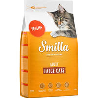 Produktbild von Smilla Adult Large Cats Katzenfutter Geflügel laktosefrei 1 kg - 1 kg