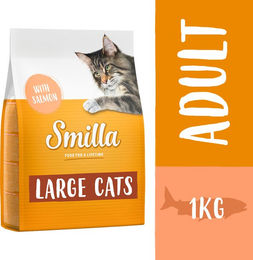 Smilla Adult Large Cats Katzenfutter mit Lachs laktosefrei 1 kg – Bild 1 von 1