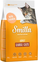Smilla Adult Large Cats Katzenfutter mit Lachs laktosefrei ohne Zuckerzusatz 2 x 10 kg - 10 kg – Bild 1 von 1