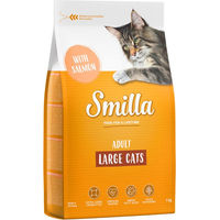 Produktbild von Smilla Adult Large Cats Katzenfutter mit Lachs laktosefrei ohne Zuckerzusatz 2 x 10 kg - 10 kg