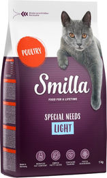 Smilla Adult Light Geflügel Katzenfutter für Wohnungskatzen ohne Zucker 1 kg – Bild 1 von 1
