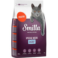 Produktbild von Smilla Adult Light Geflügel Katzenfutter für Wohnungskatzen ohne Zucker 1 kg
