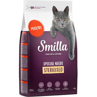 Produktbild von Smilla Adult Sterilised Geflügel Katzenfutter 4 kg